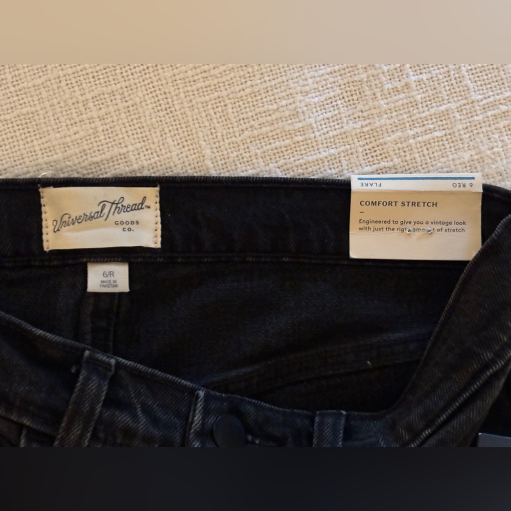 Universal Thread High Rise Black Jeans - Picture 10 of 12